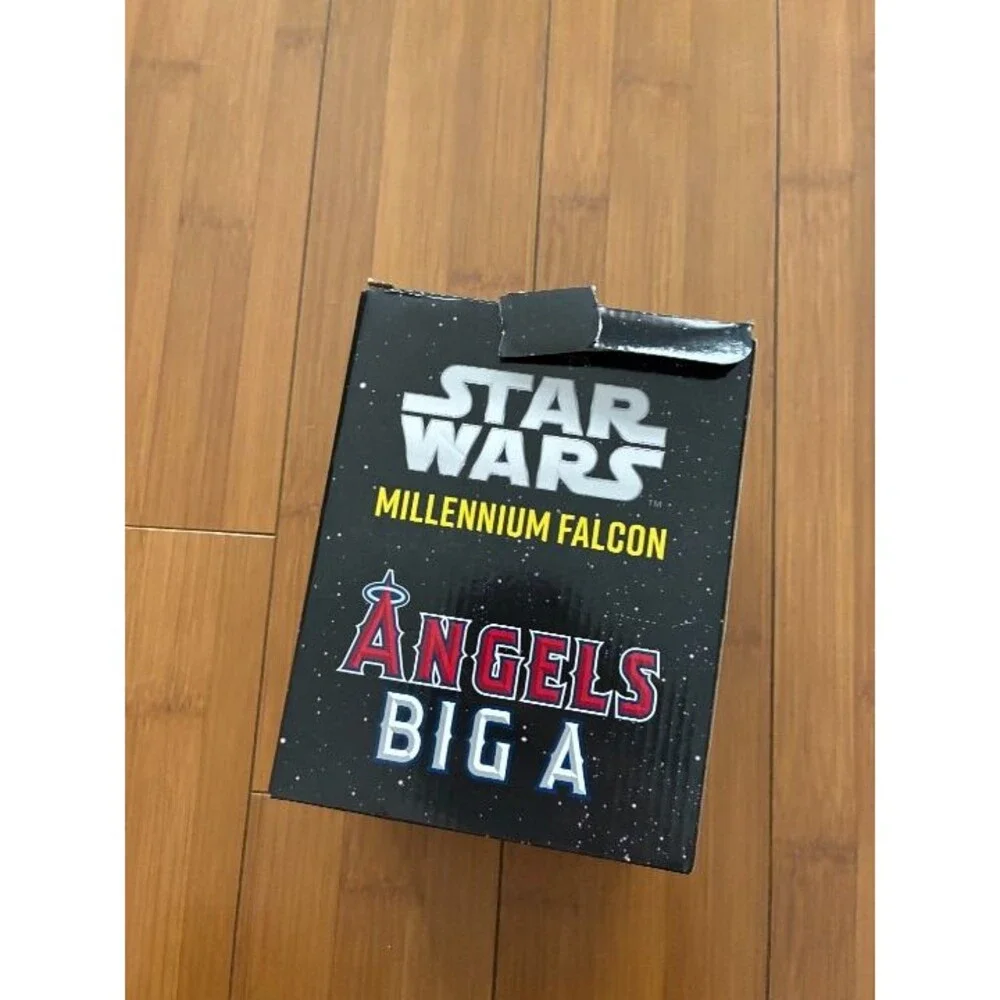 California ANGELS Star Wars Bobblehead BIG A MILLENIUM FALCON SGA 4/19 2025